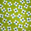 21w 100% Cotton Flowers Printed Corduroy Fabric 